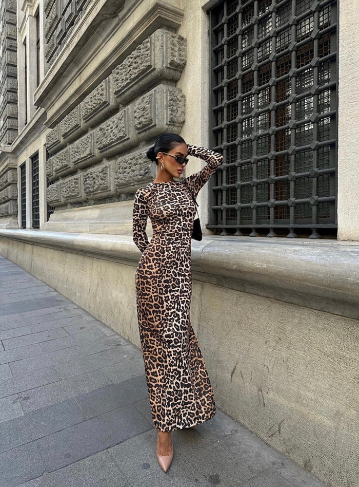 Rochie dama leopard